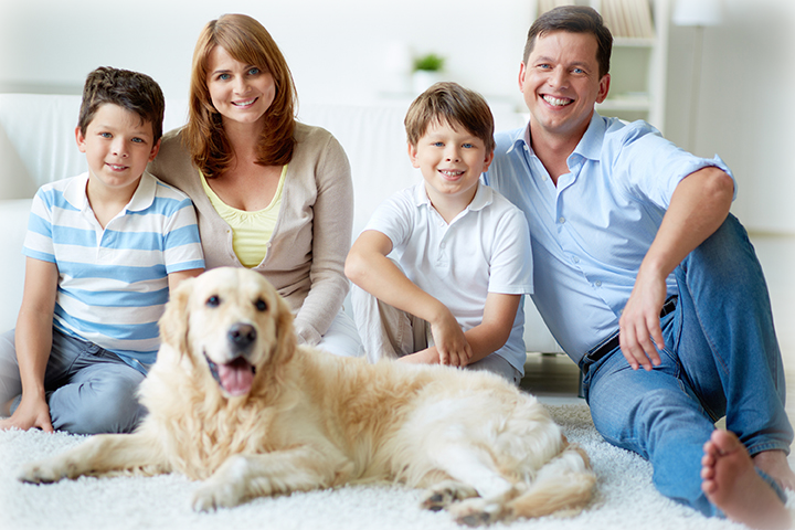 family-with-dog-carpet